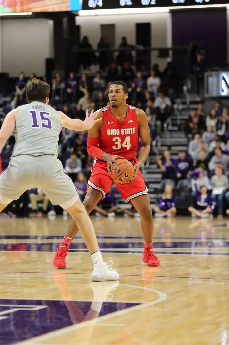 Ohio State Tops Northwestern, 71-59