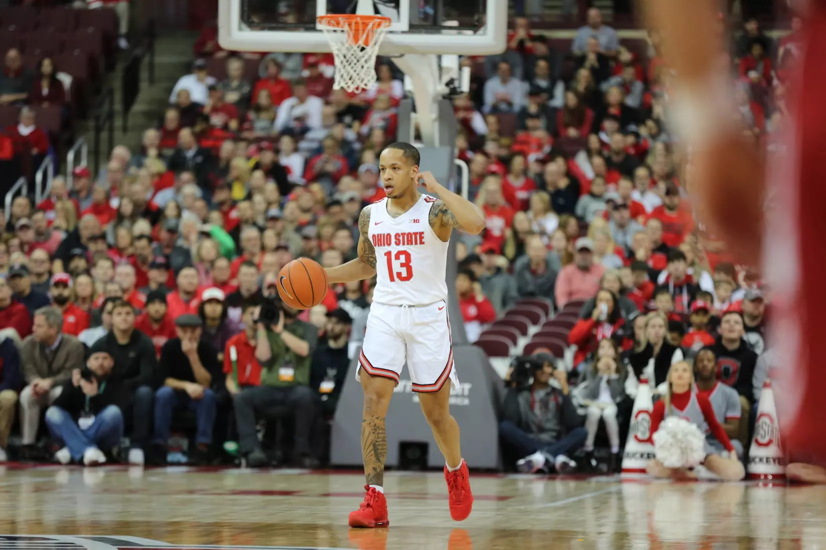 No. 5 Ohio State Drops 61-57 Decision to Wisconsin