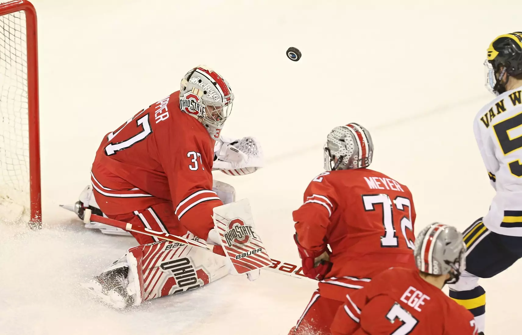 No. 11 Buckeyes Clipped by Wolverines, 3-2