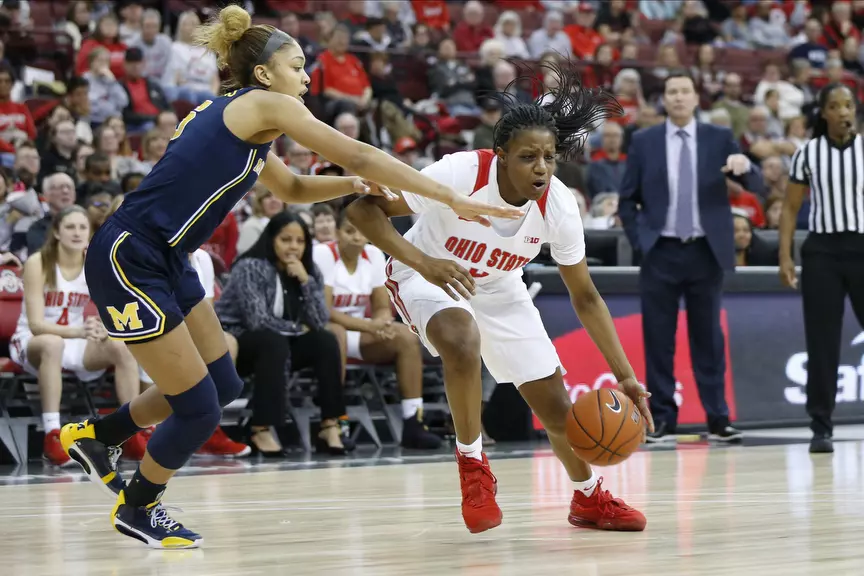 Greene’s Career Night Lifts Buckeyes Past #24 Michigan 78-69