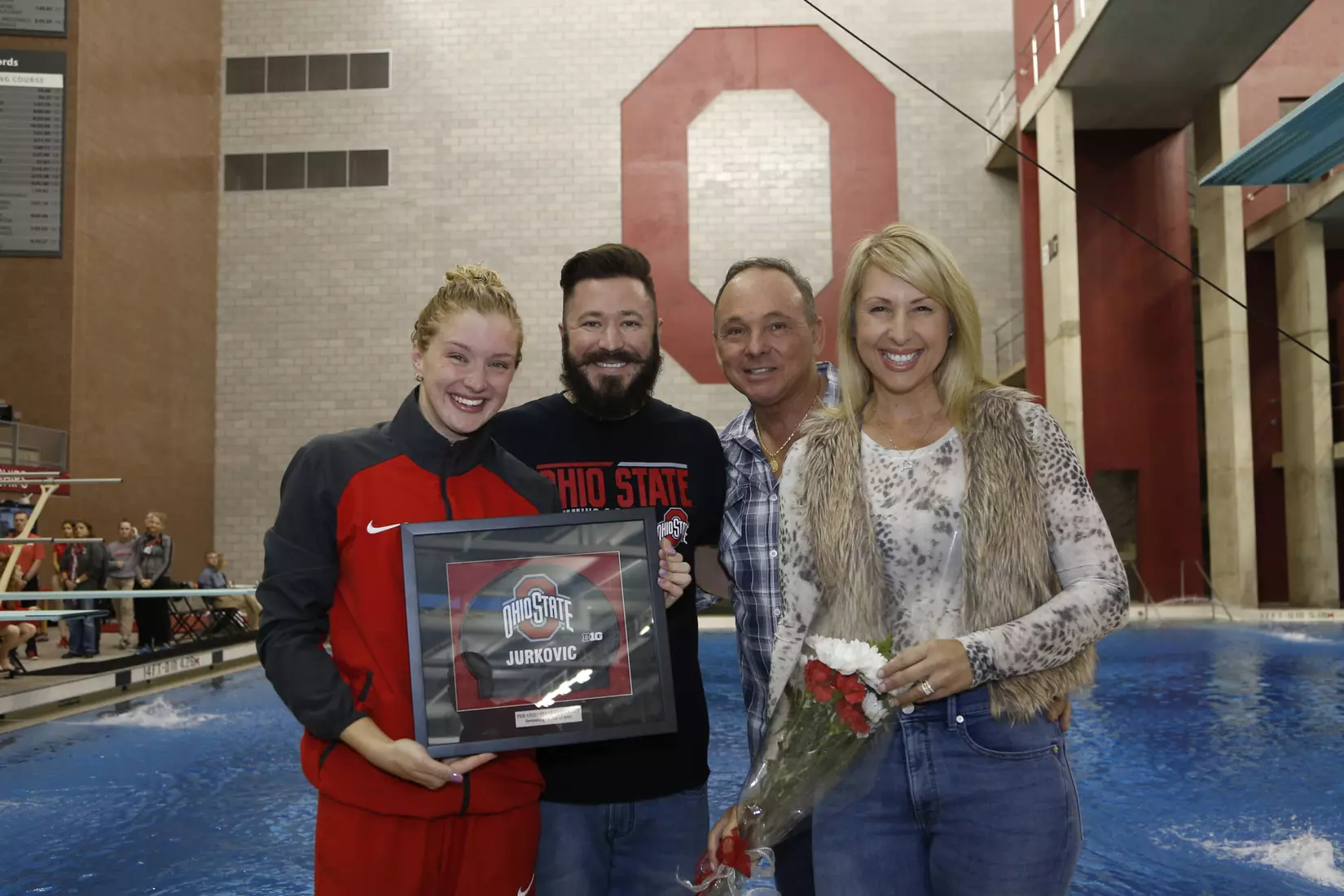 It was Ohio State vs. Michigan on Senior Day