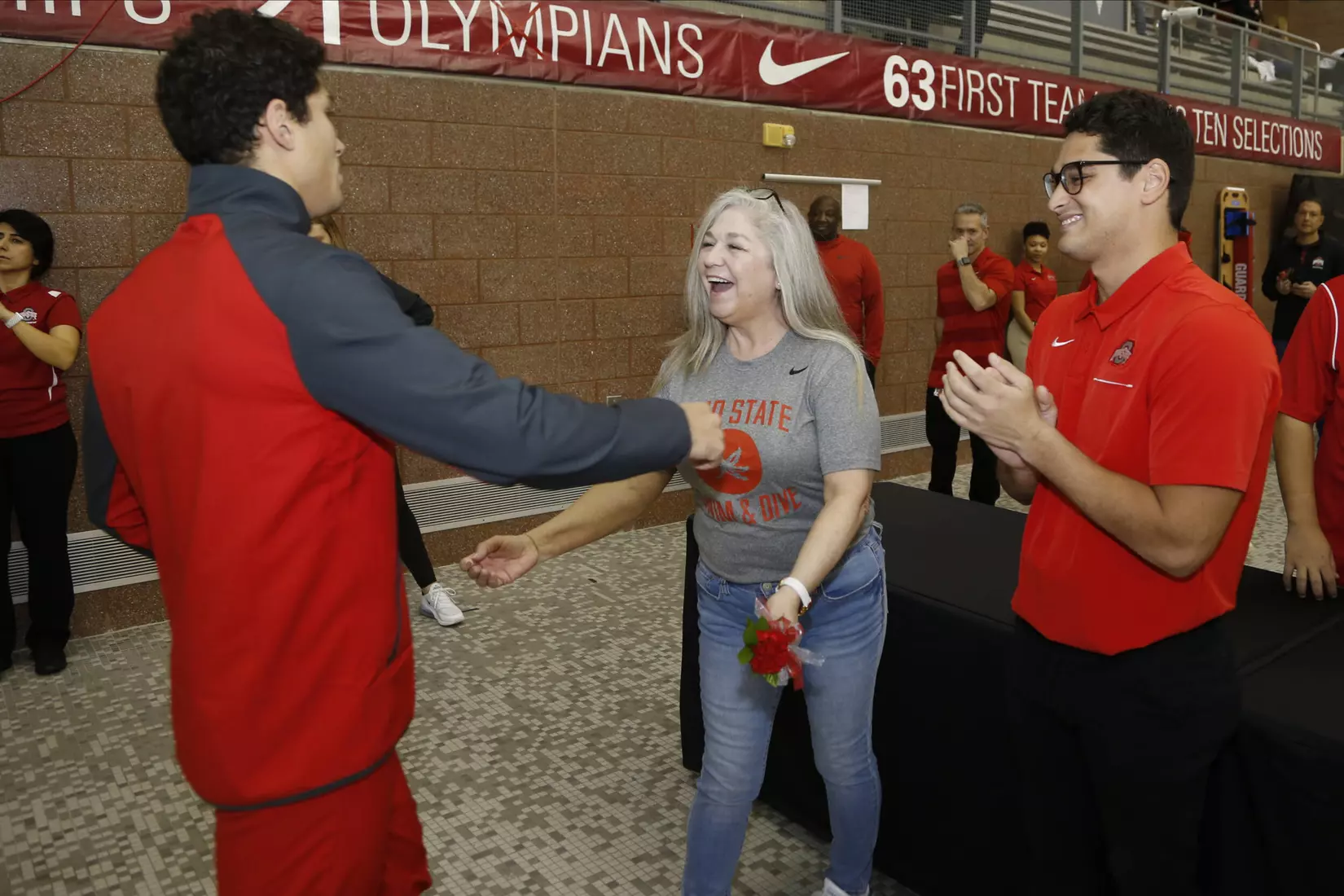 It was Ohio State vs. Michigan on Senior Day