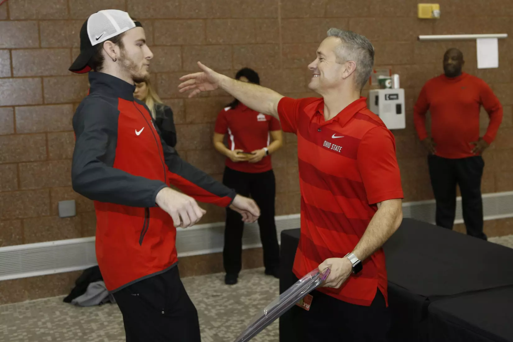 It was Ohio State vs. Michigan on Senior Day