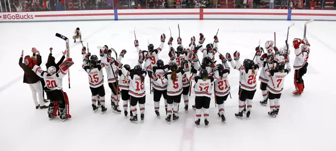 Women’s Hockey Receives Ohio State Scholar-Athlete Accolades
