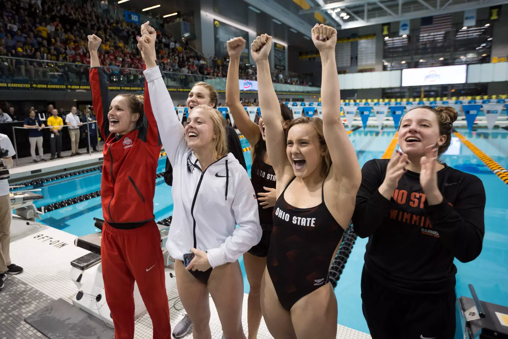 Swimming and Diving Team Wins Big Ten Championship