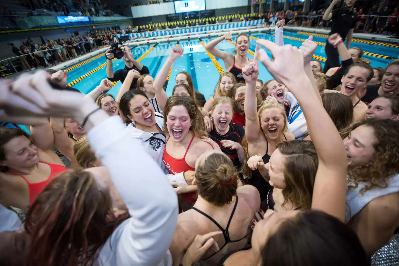 Swimming and Diving Team Wins Big Ten Championship