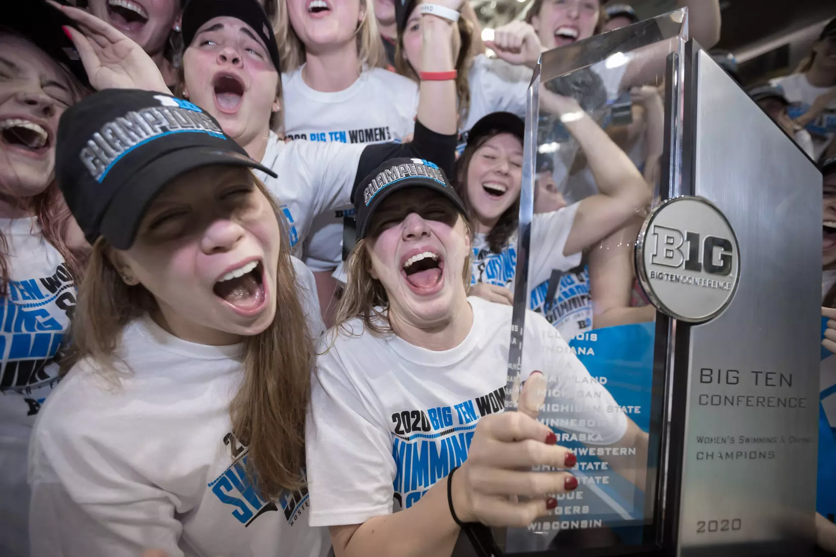 Swimming and Diving Team Wins Big Ten Championship