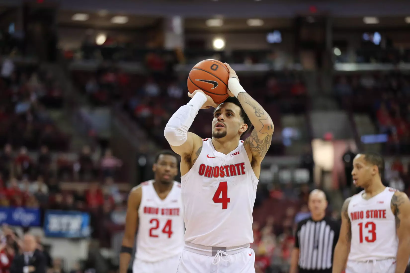 Buckeyes Hang on for 72-66 Win over Rutgers