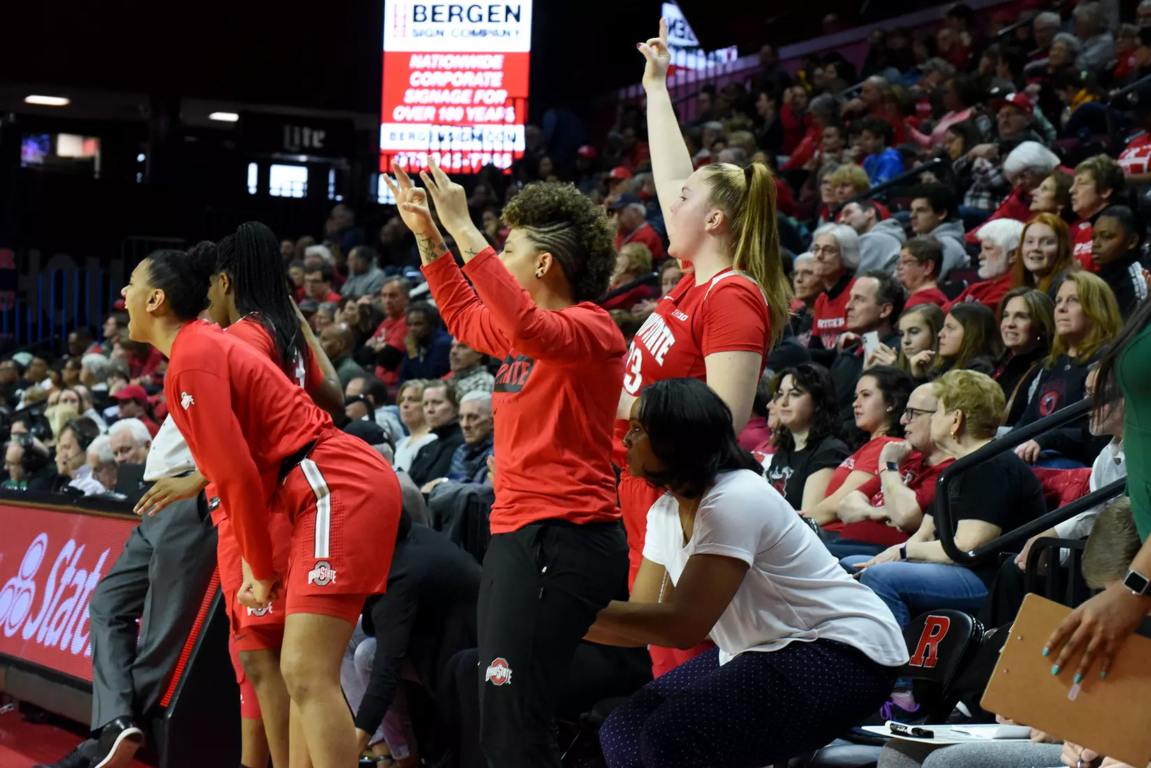 Buckeyes Fall Late at Rutgers 59-57