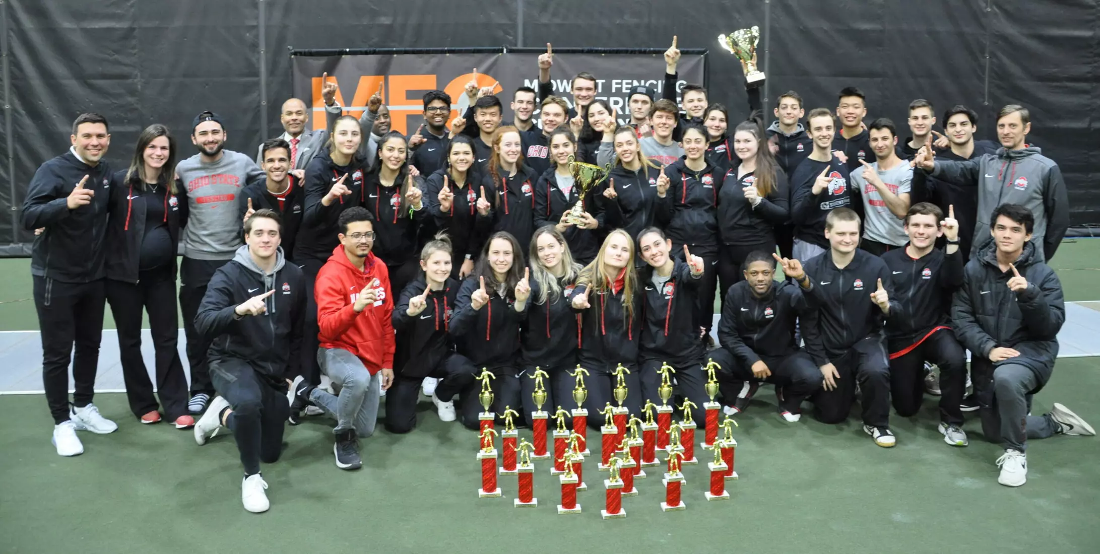 Buckeyes Clean Sweep MFC Championships