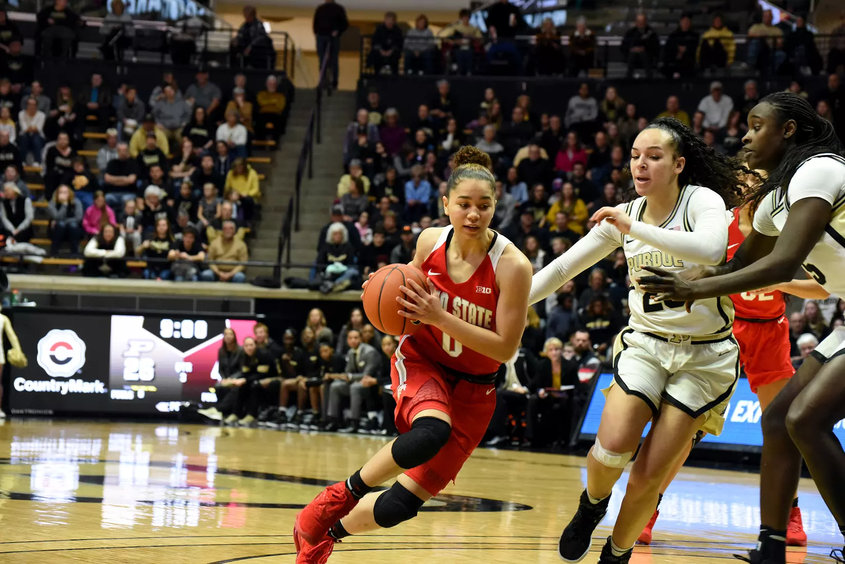 Buckeyes Blast Boilermakers 77-56