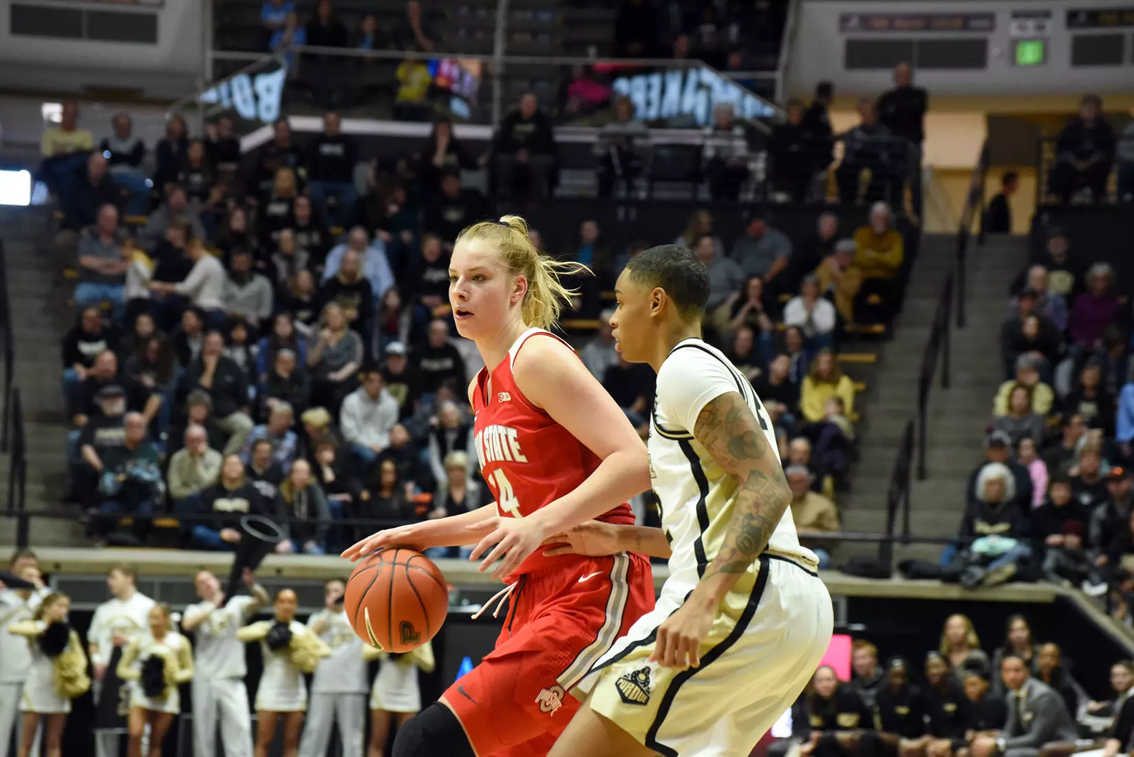 Buckeyes Blast Boilermakers 77-56