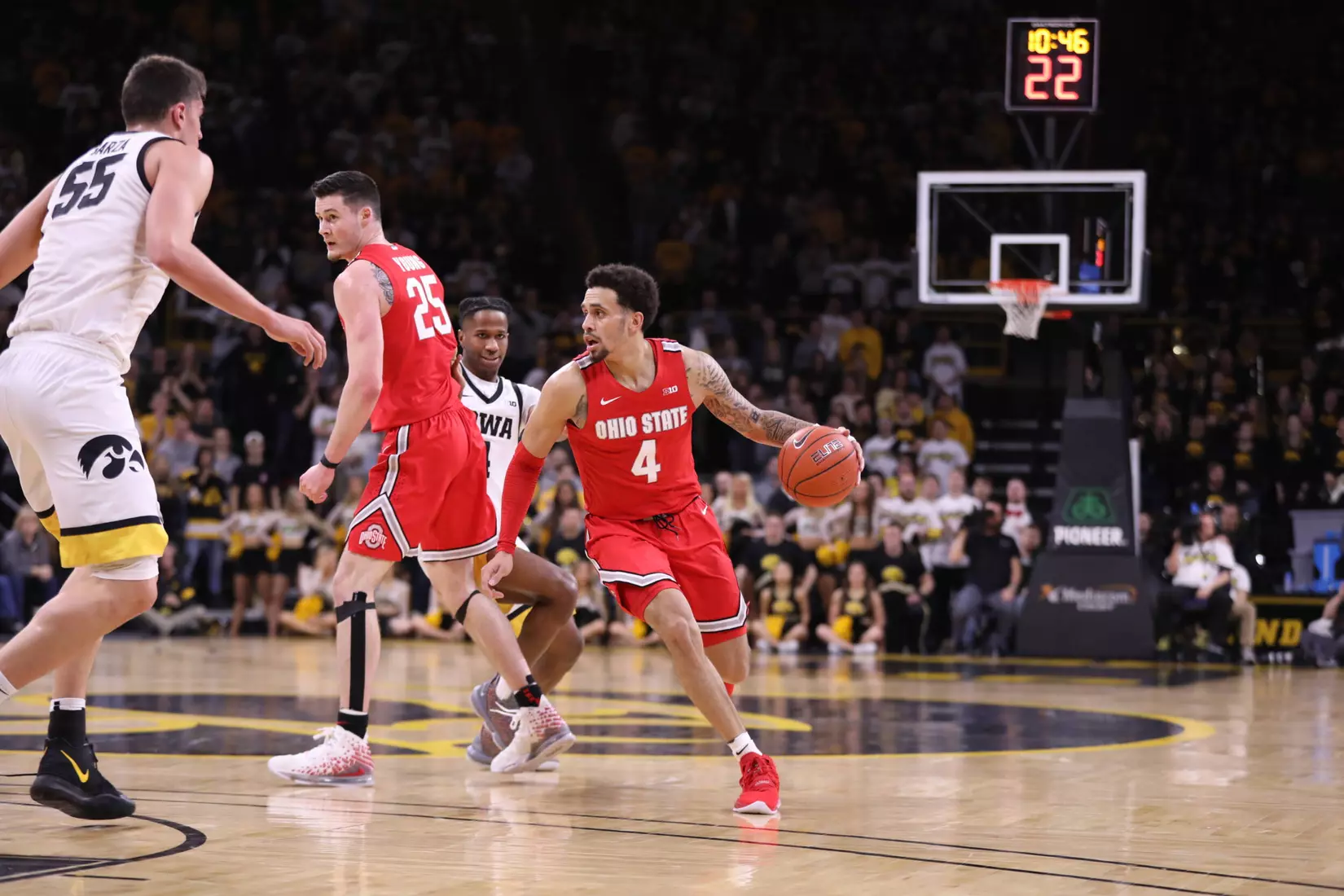 No. 25 Ohio State Falls at No. 20 Iowa