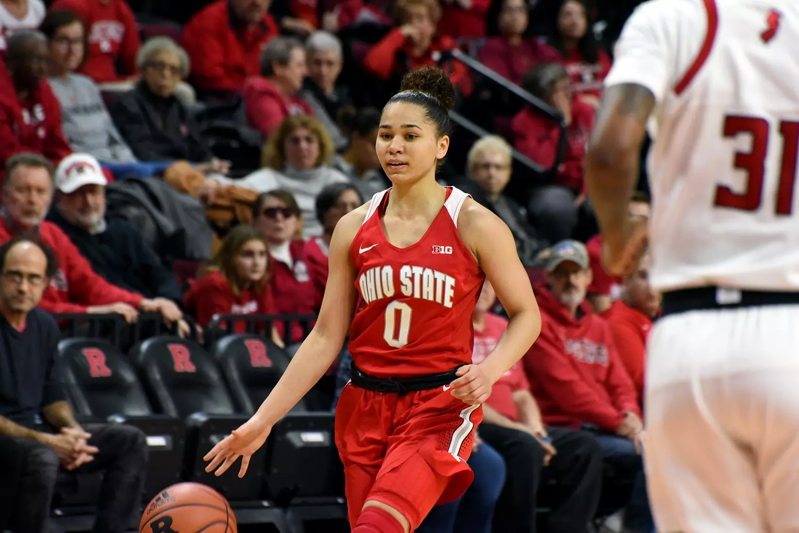 Buckeyes Fall Late at Rutgers 59-57