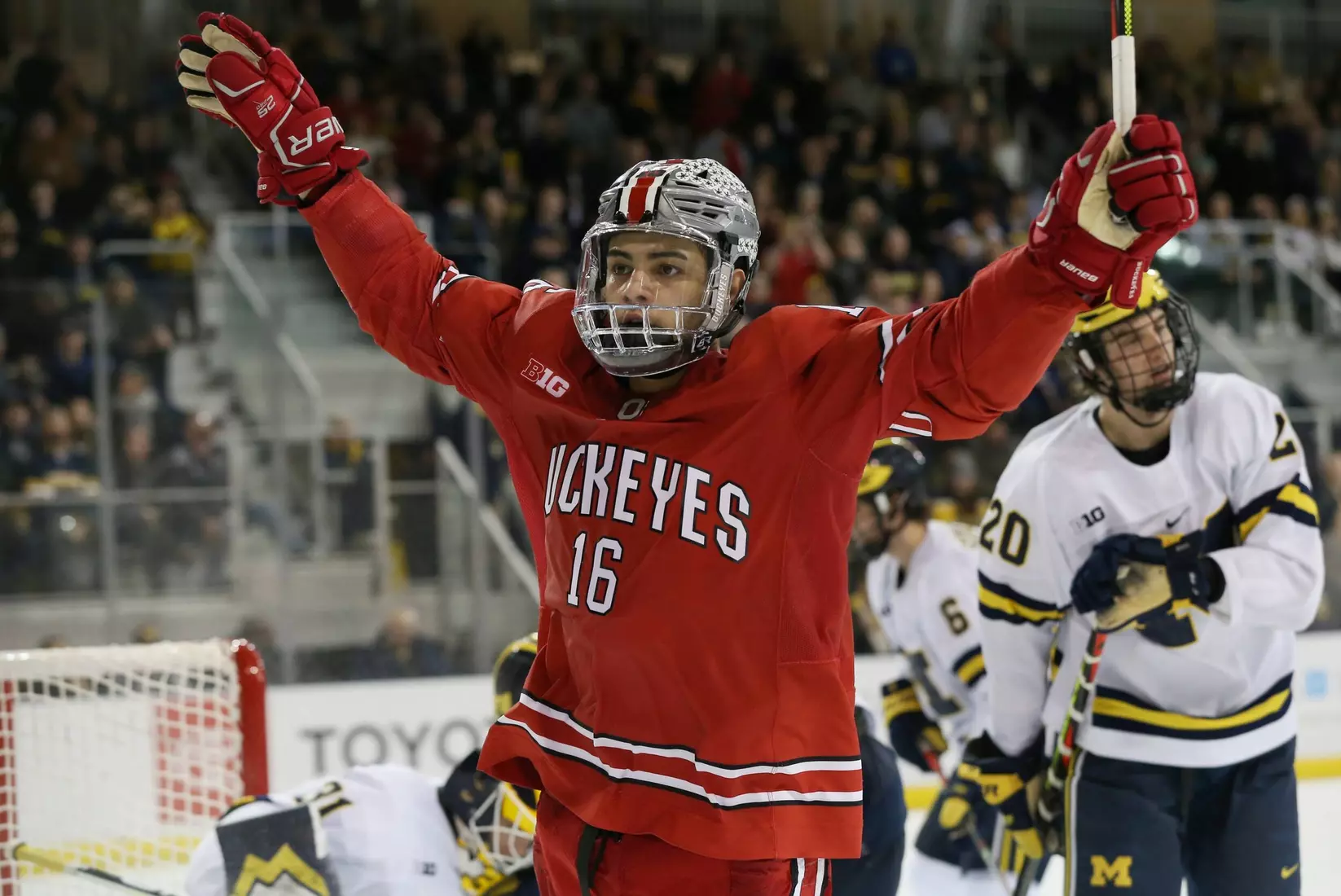 No. 11 Buckeyes Post 4-1 Road Win over Wolverines