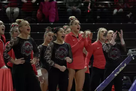 Buckeyes Post Season-High 196.475 at Big Five Meet