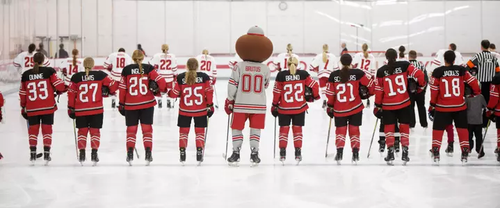 Buckeyes Visit Badgers in Final WCHA Road Series