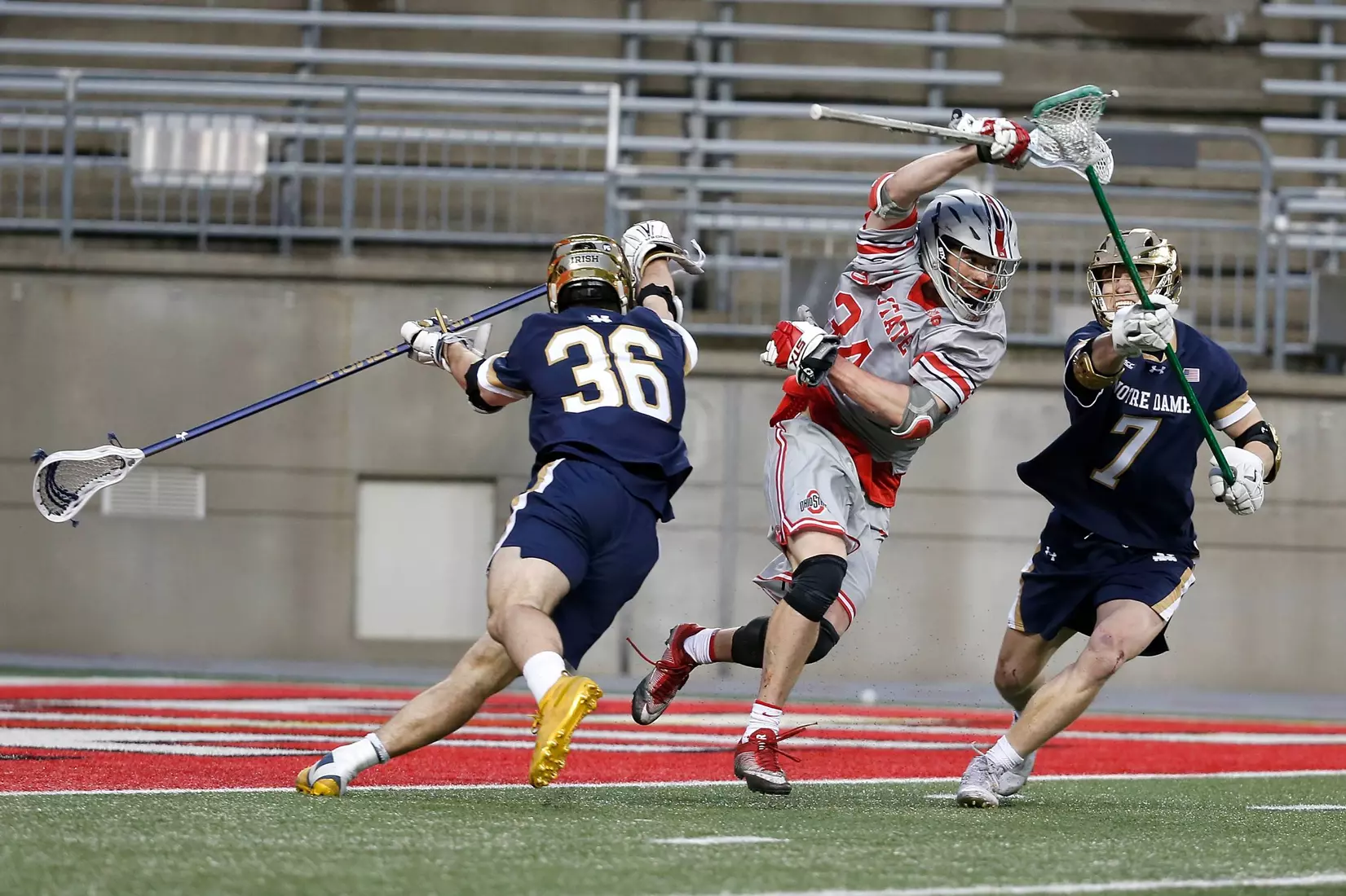 Ohio State Wins Back and Forth Battle over Notre Dame, 13-11