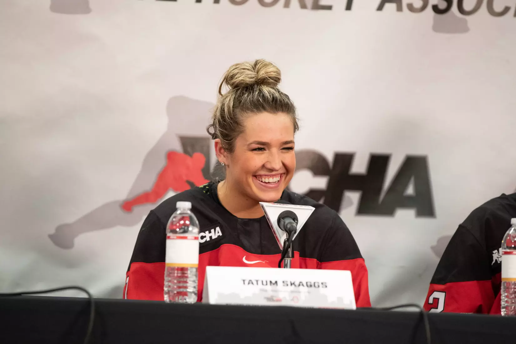 Skaggs Scores in Overtime to Send Buckeyes to WCHA Championship