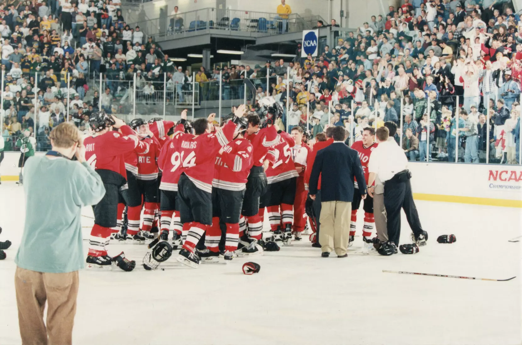 On This Date – Buckeyes Advance to First NCAA Frozen Four