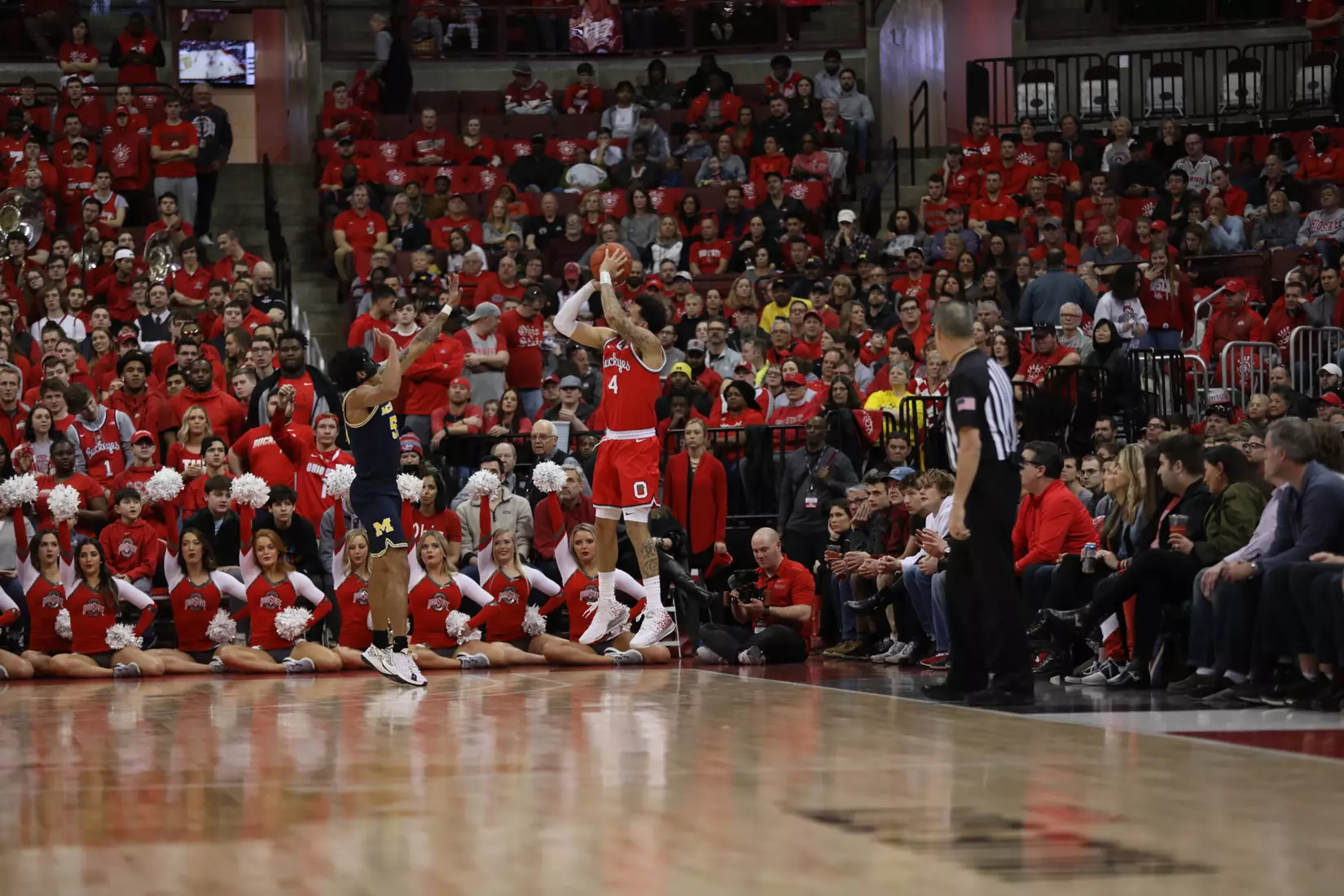 No. 23 Ohio State Runs Past No. 19 Michigan, 77-63