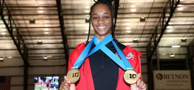 Anavia Battle Named Big Ten Indoor Track Athlete of the Year