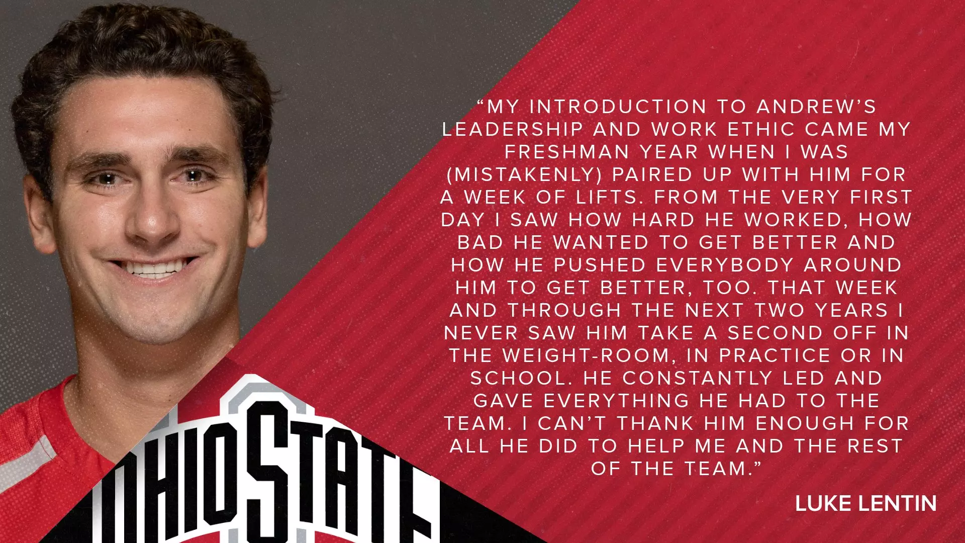 #SeniorWeek | Andrew Hillman