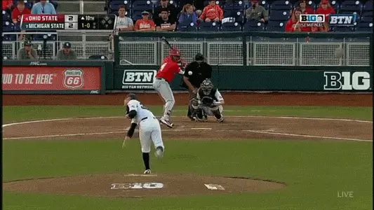 ? Baseball Throwback: 2016 B1G Semifinal vs. Michigan State