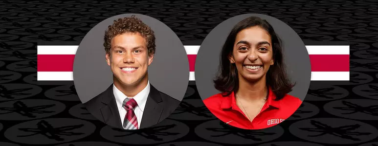 McMahon, Fernandes Awarded Big Ten Postgraduate Scholarships