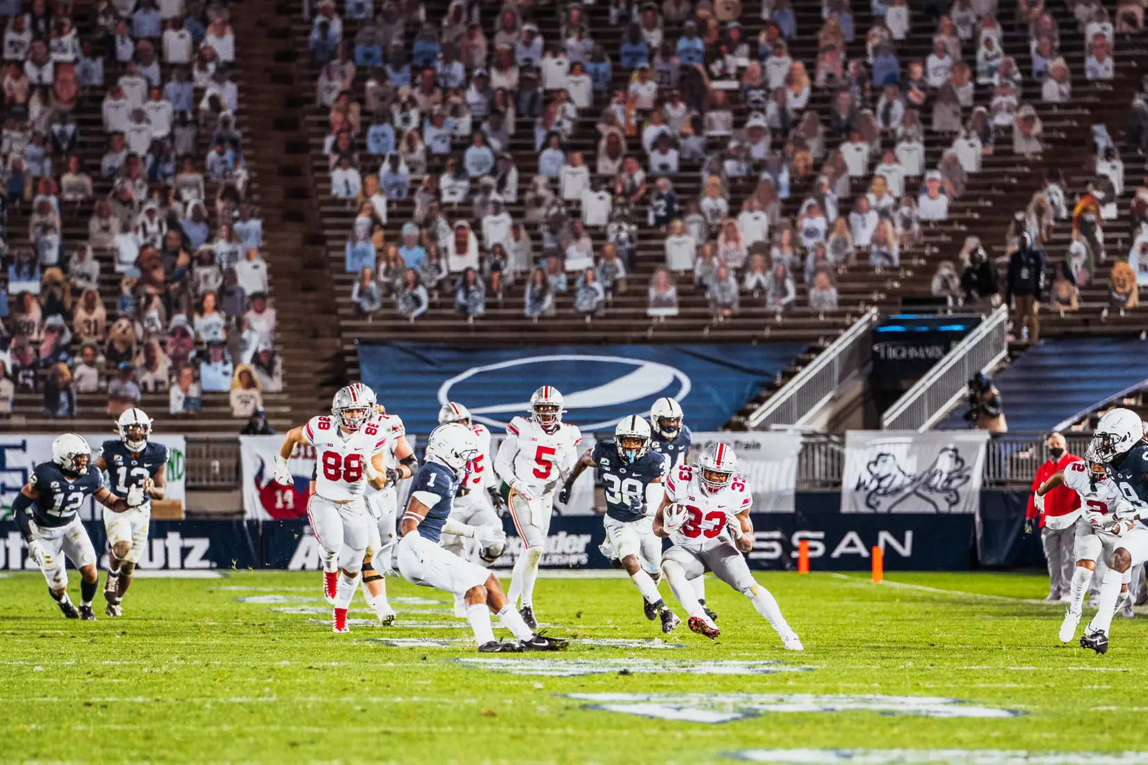 Scenes ?? and Social Reax from Penn State ??