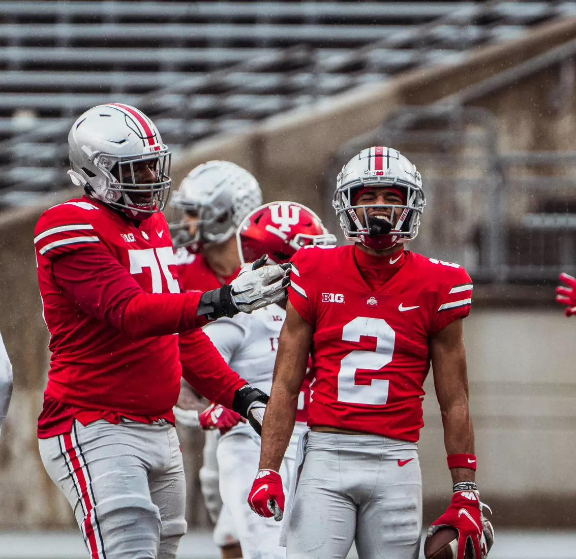 Scenes ??? & Social Reax ?? from Saturday vs. Indiana