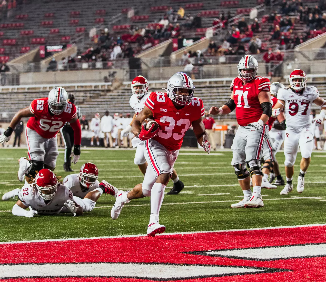 Scenes ??? & Social ?? from Saturday vs. Rutgers