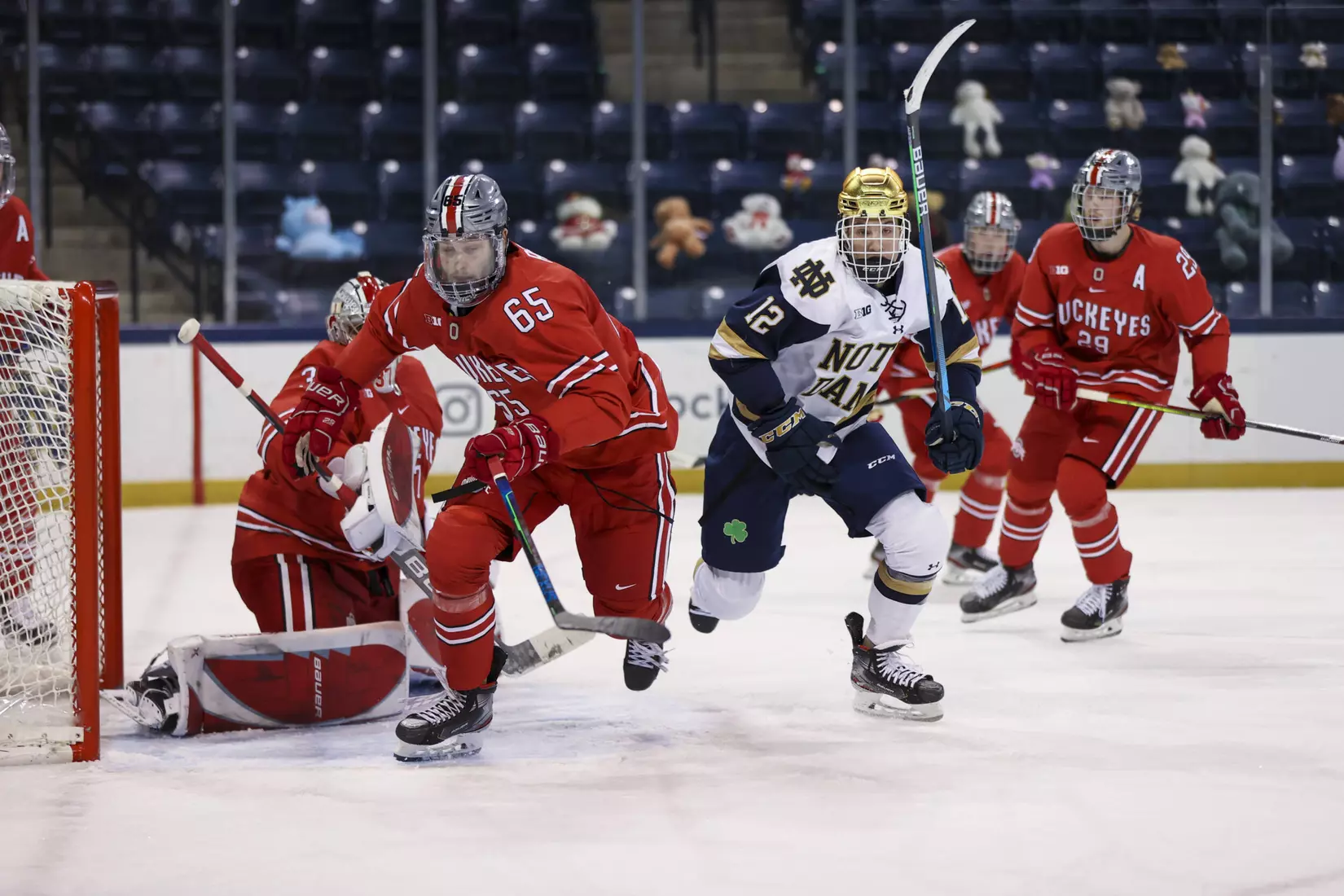 No. 14/rv Buckeyes Fall at No. 15 Notre Dame, 3-0
