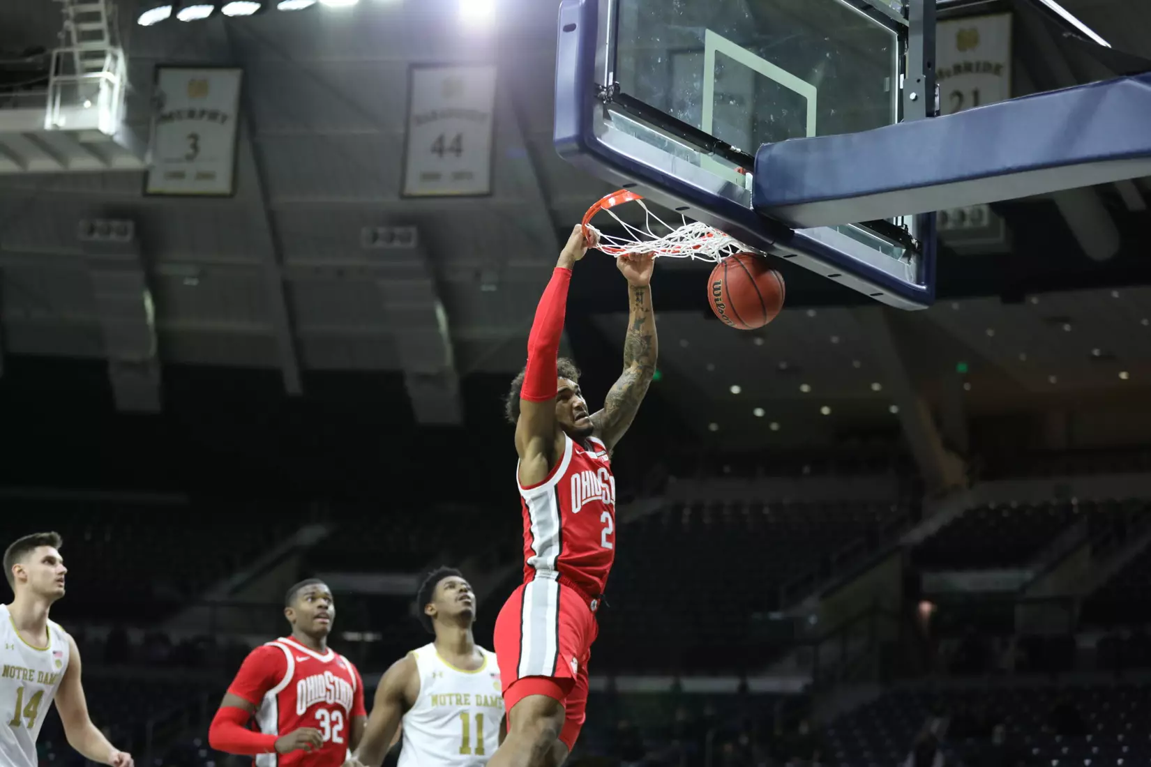 Ohio State Defeats Notre Dame, 90-85, in ACC/Big Ten Challenge