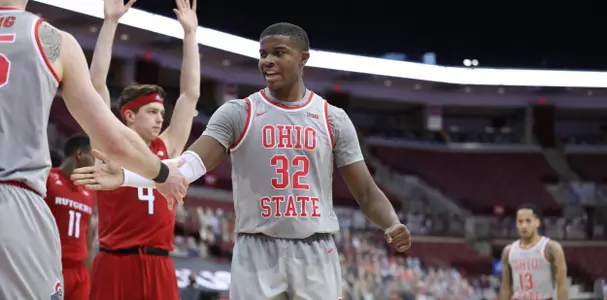 Second Half Surge Lifts Ohio State Past Rutgers, 80-68