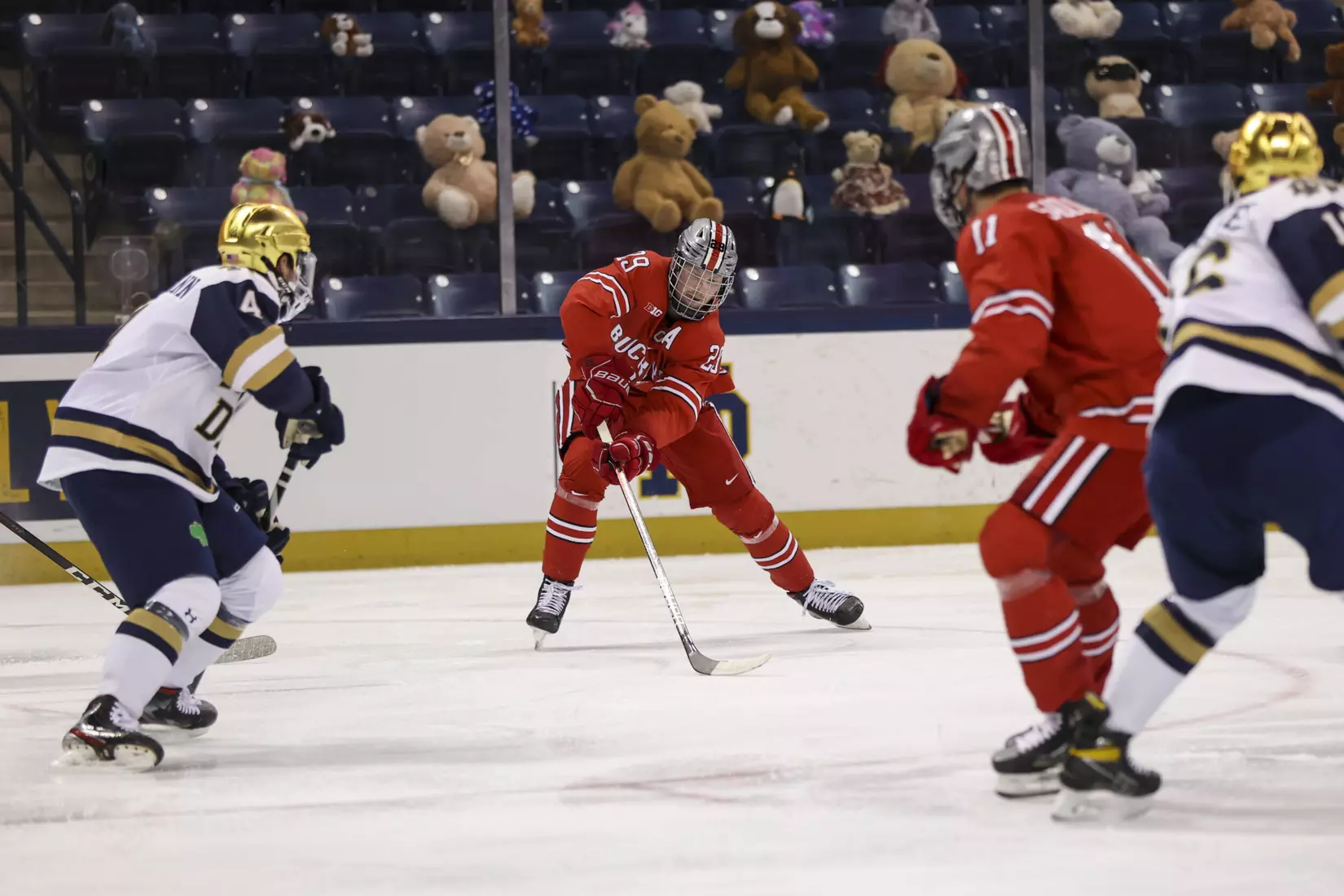 No. 14/rv Buckeyes Fall at No. 15 Notre Dame, 3-0