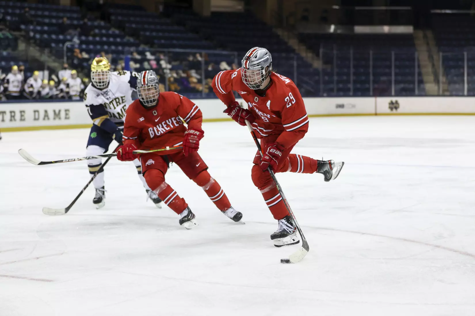 No. 14/rv Buckeyes Fall at No. 15 Notre Dame, 3-0