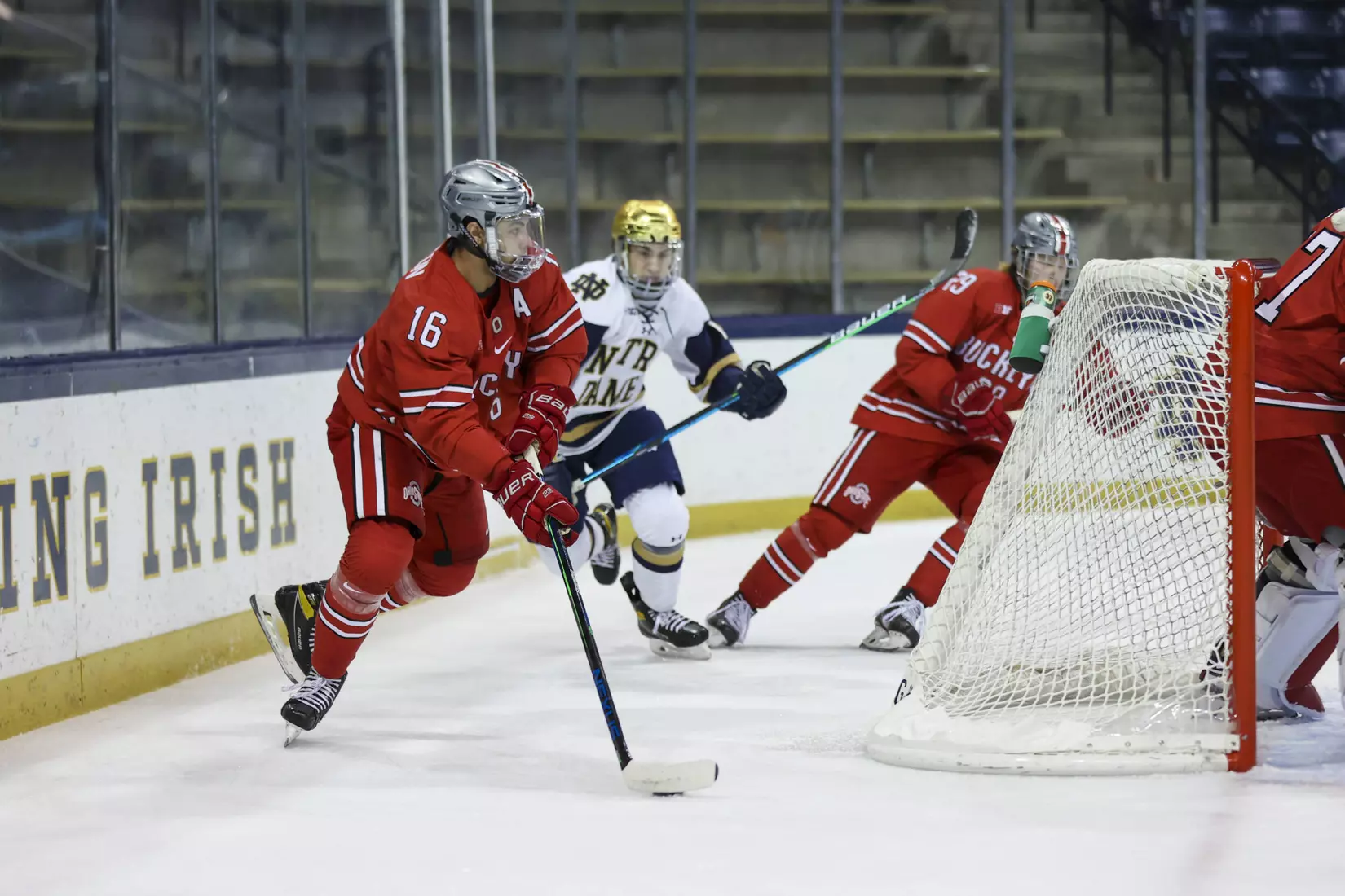 No. 14/rv Buckeyes Fall at No. 15 Notre Dame, 3-0