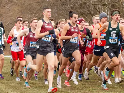Men Compete at Big Ten XC Championships