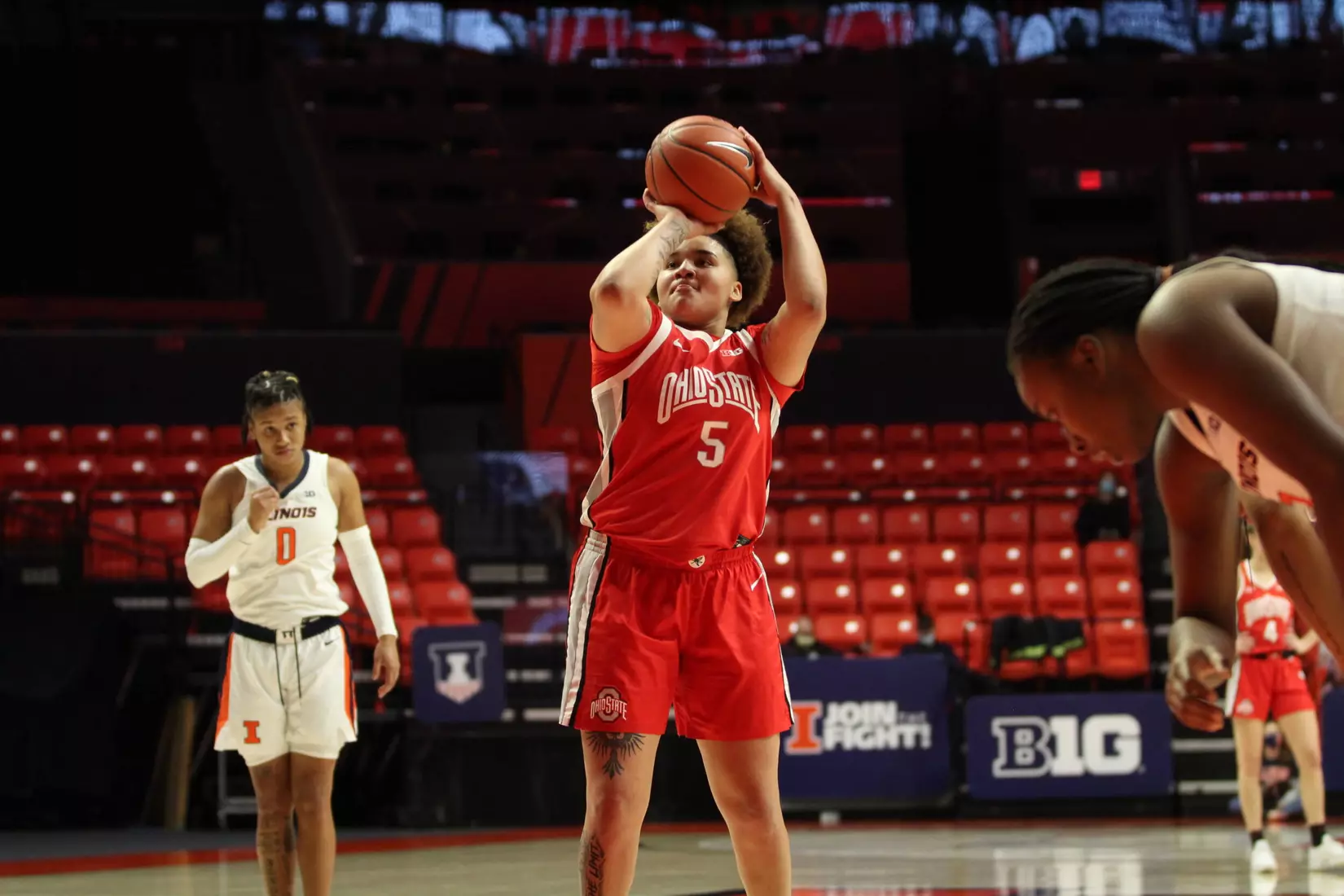 Buckeyes Improve to 6-0, Down Illinois 78-55