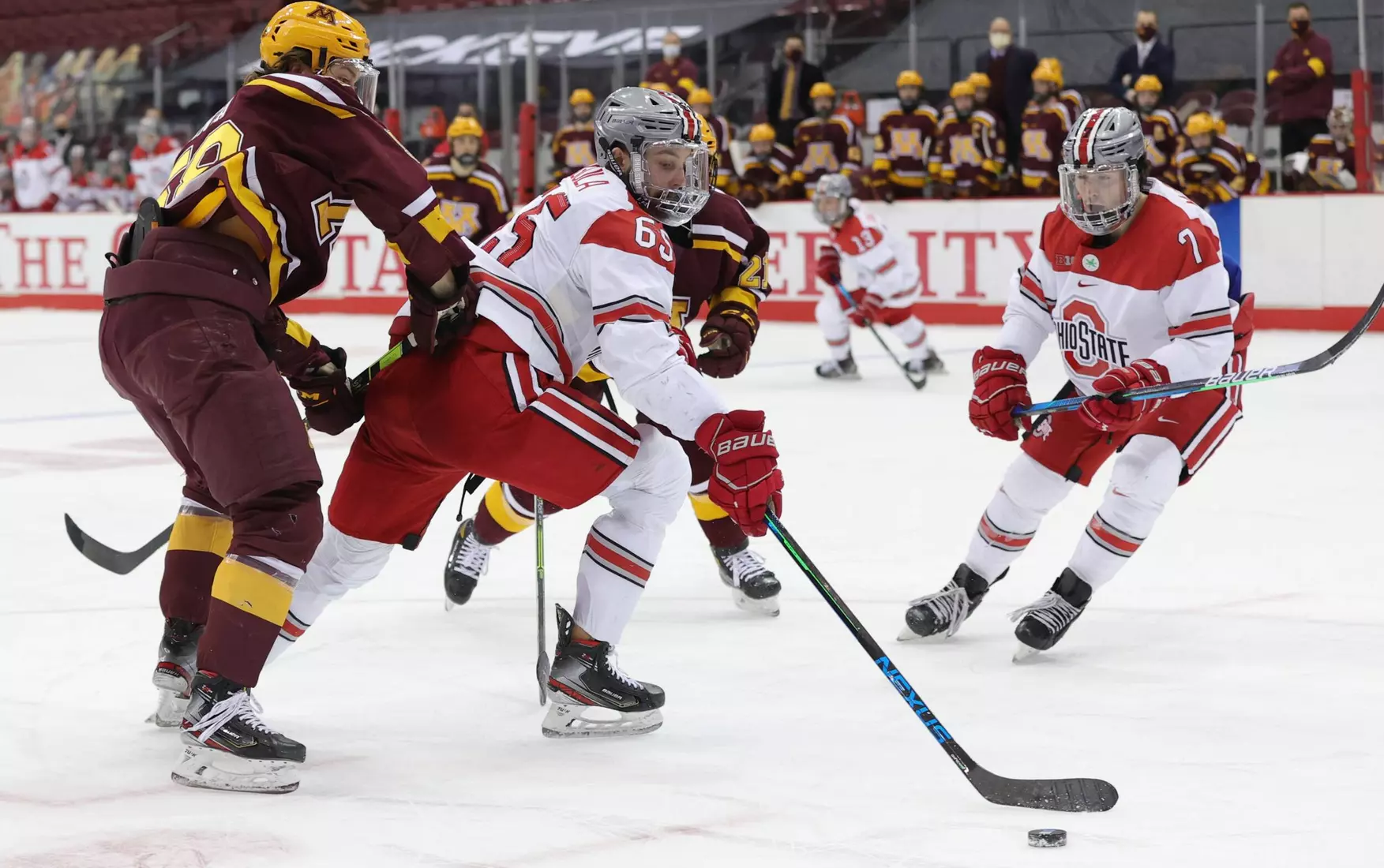 Buckeyes Fall to No. 4 Minnesota, 5-1