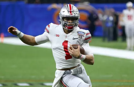 Justin Fields Awarded Chicago Tribune Silver Football
