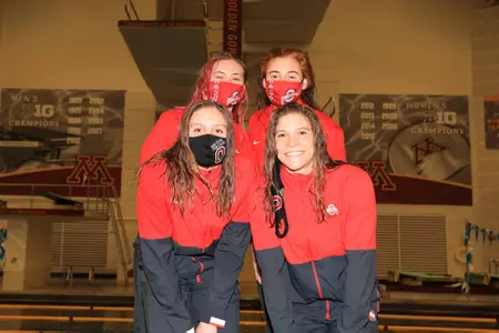 Buckeyes Tied for 1st after Day 1 of Big Ten Championships