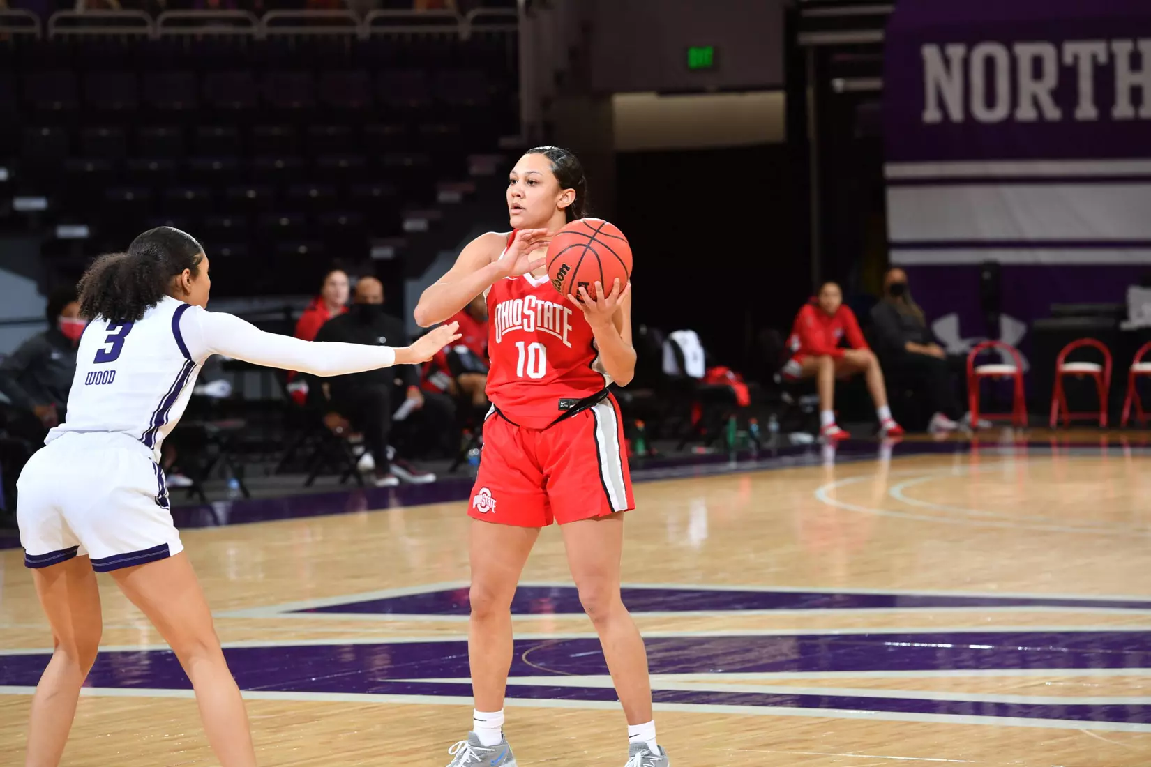 Buckeyes Come Up Short 69-57 at Northwestern