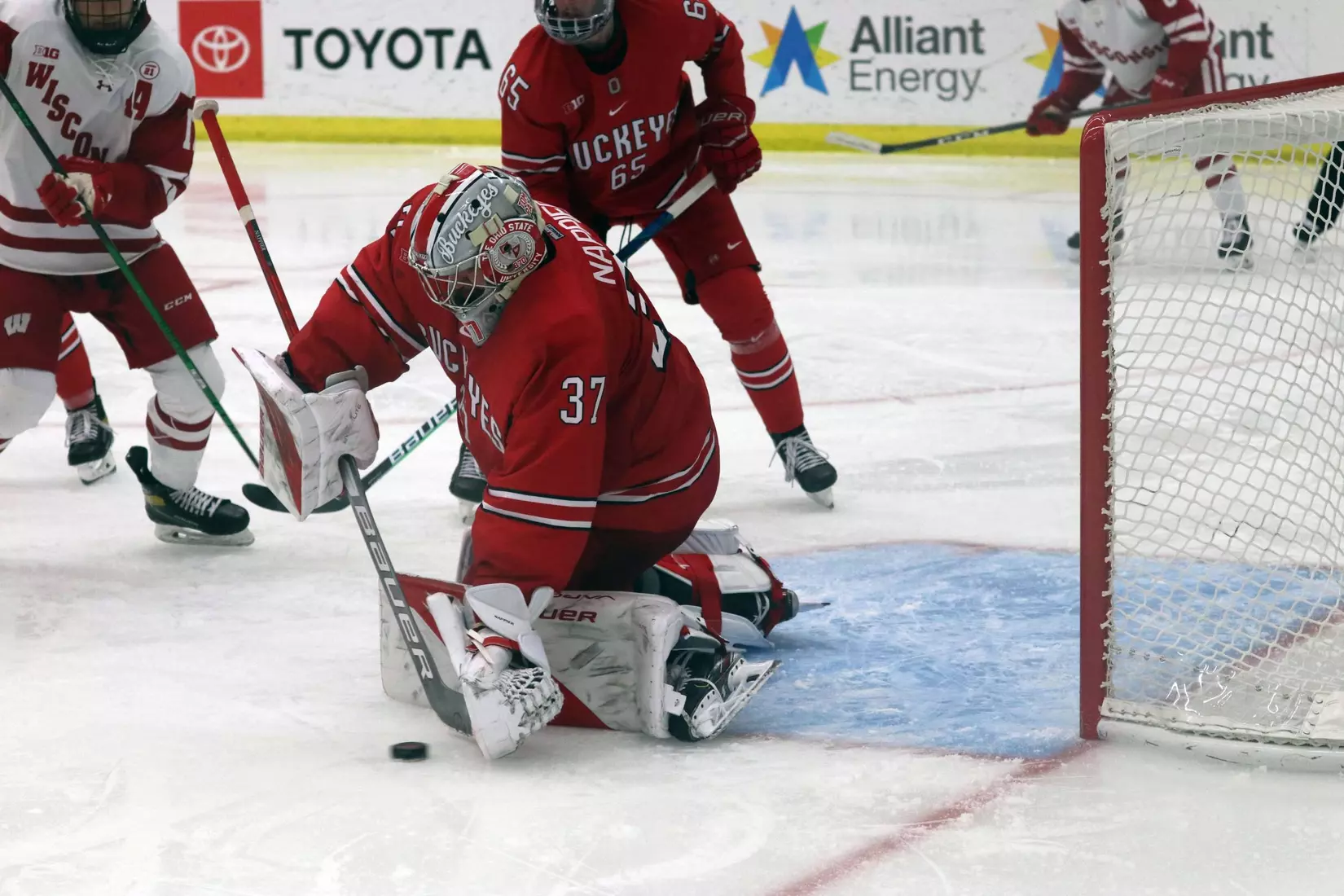 Buckeyes Lose in OT to No. 5 Wisconsin, 2-1