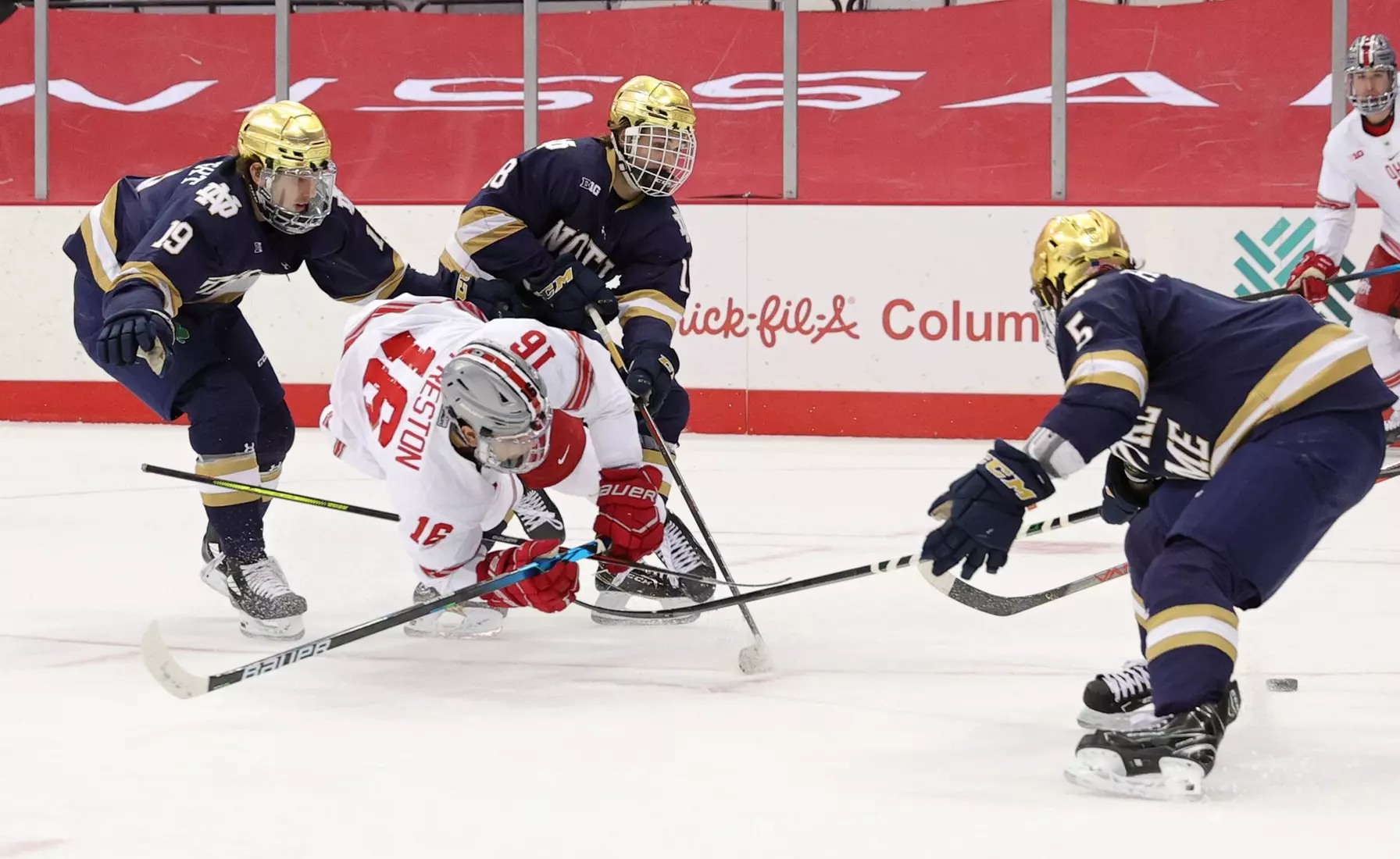 Buckeyes Fall at Home to Fighting Irish