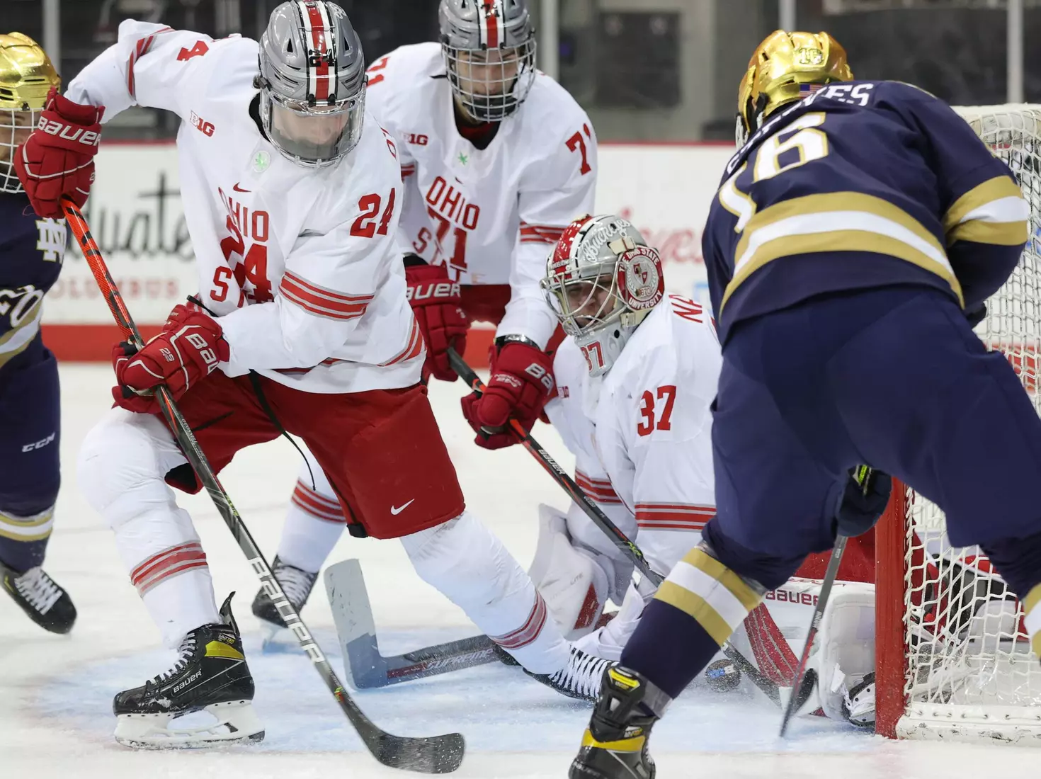 Buckeyes Fall at Home to Fighting Irish