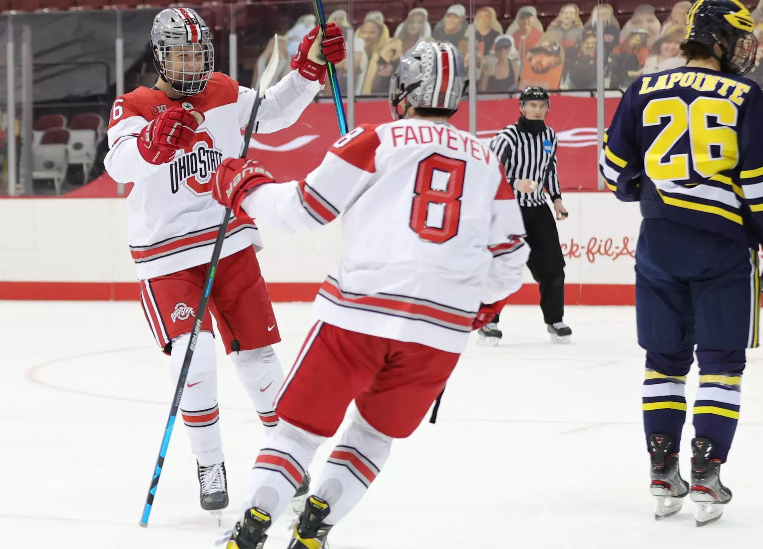 Buckeyes Prevail over No. 7/6 Michigan, 3-2
