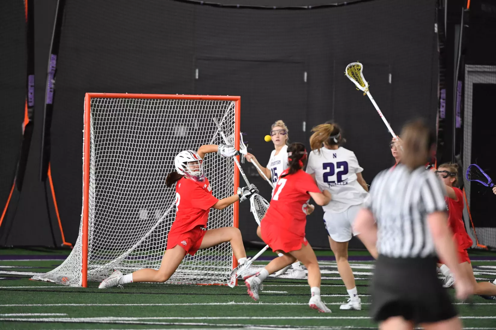 Buckeyes Fall at No. 5 Northwestern in Season Opener