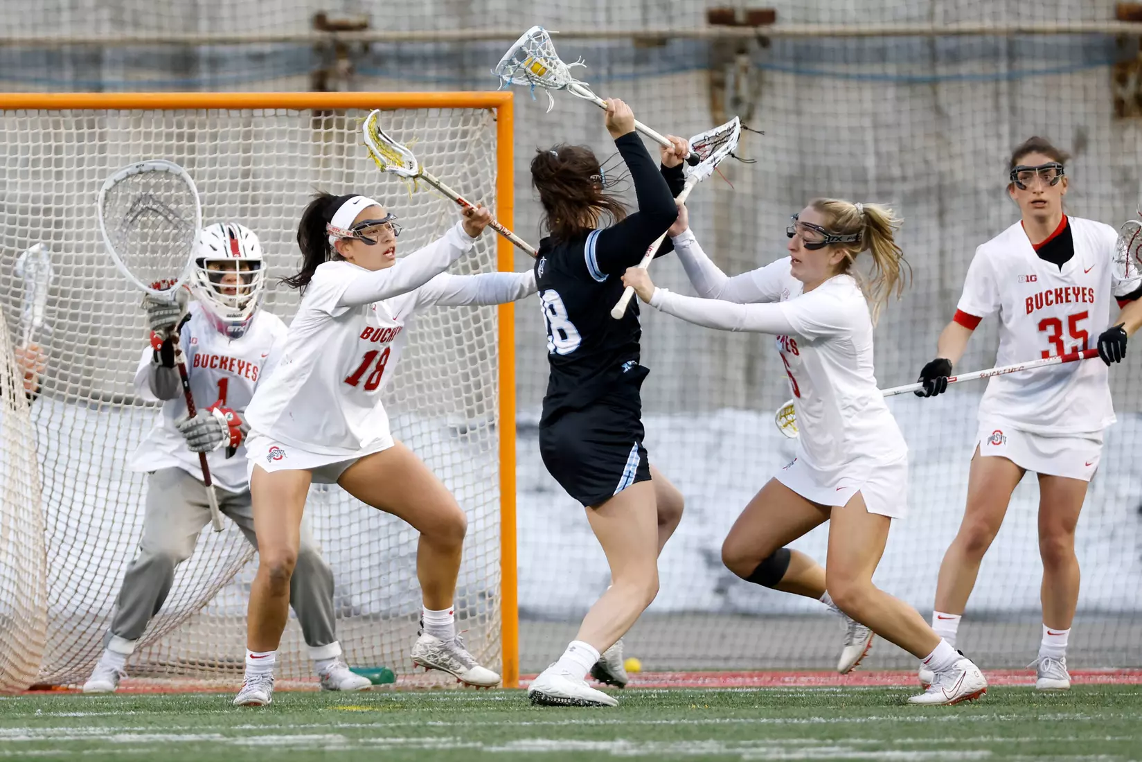 Ohio State Edged by Johns Hopkins, 12-11
